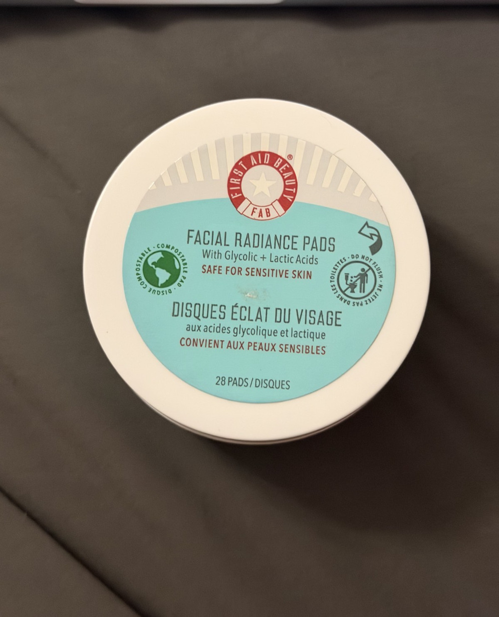 First Aid Beauty Facial Radiance Pads New Authentic Exfoliating Pads